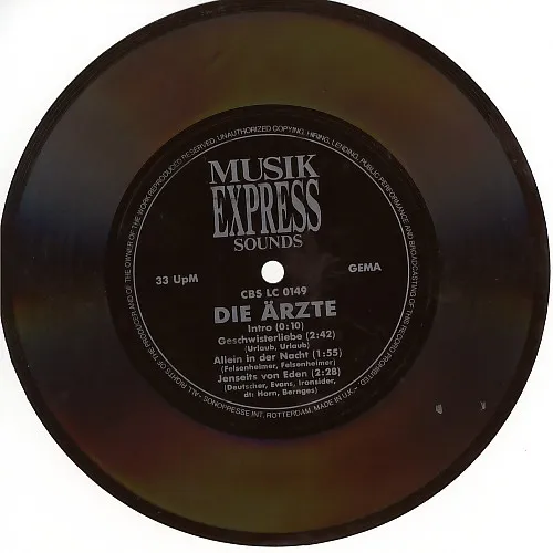 MusikExpress/Sounds Die Ärzte