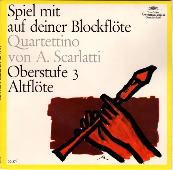 Spiel Mit Auf Deiner Blockflöte - Quartettino - Oberstufe 3 Altflöte