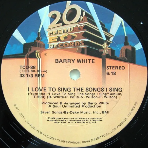 I Love To Sing The Songs I Sing / Oh Me, Oh My (I'm Such A Lucky Guy)