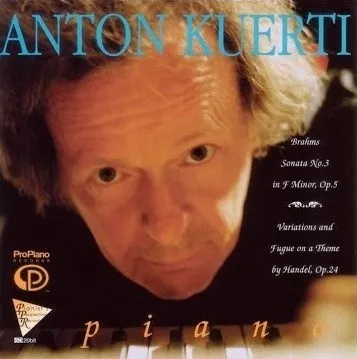 Brahms: Sonata No. 3, Handel Variations, Op. 24
