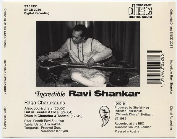 Incredible Ravi Shankar - Raga Charukauns