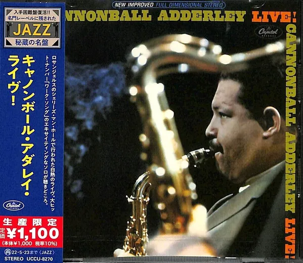 Cannonball Adderley-Live!