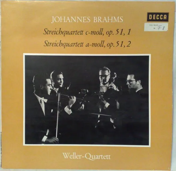 Streichquartett C-Moll, Op. 51,1 - Streichquartett A-Moll, Op. 51,2