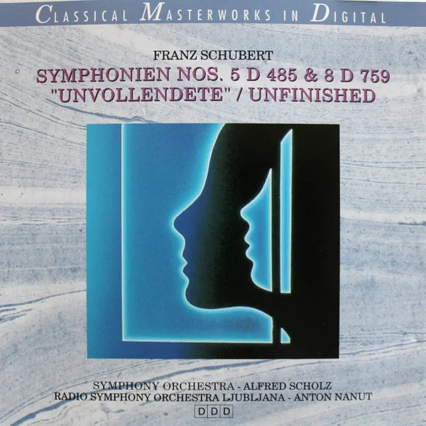 Symphonien Nos. 5 D 485 & 8 D 759 "Unvollendete" = Unfinished