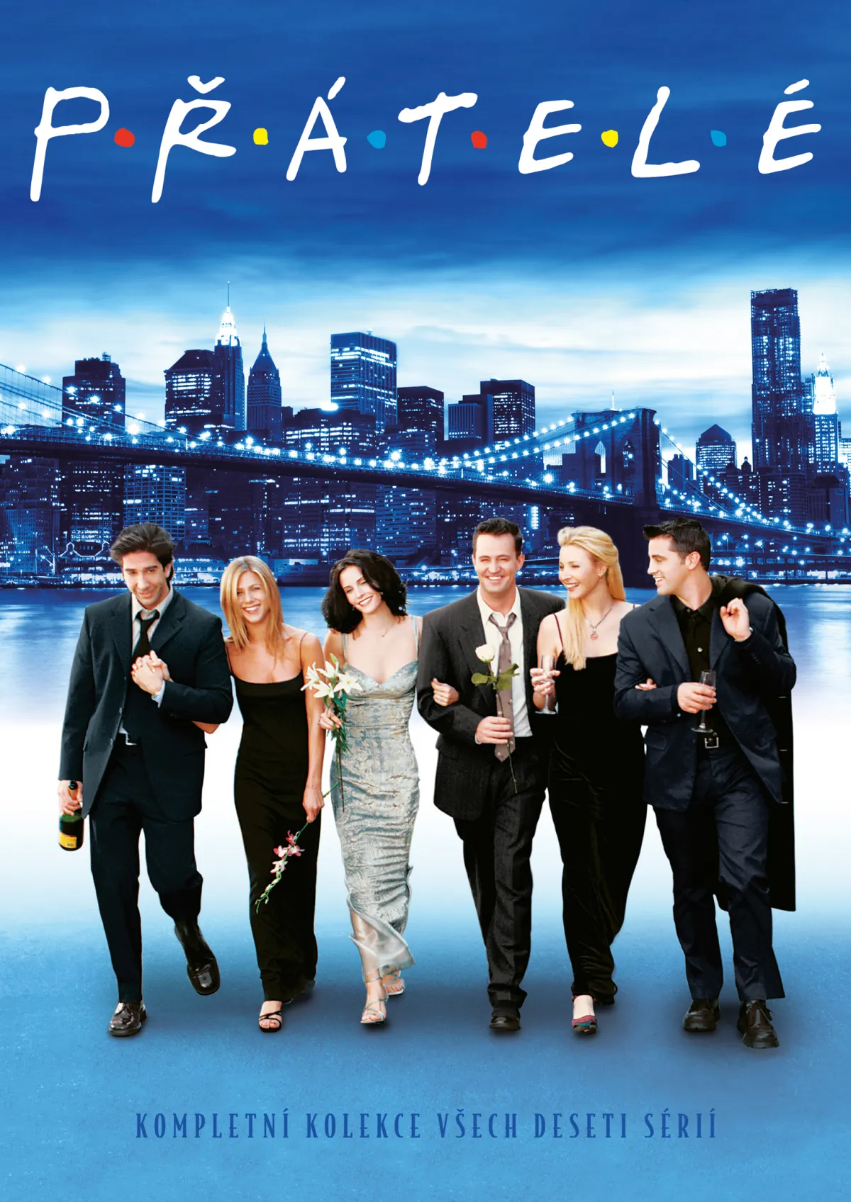 Přátelé 1-10. série Viva balení - 39 DVD