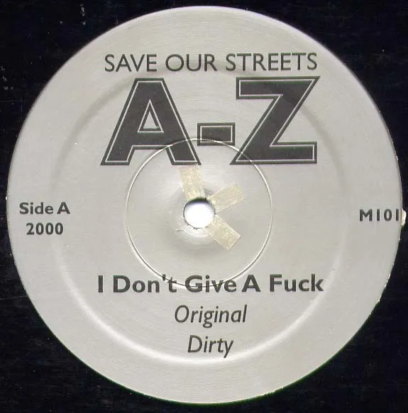 Save Our Streets A-Z