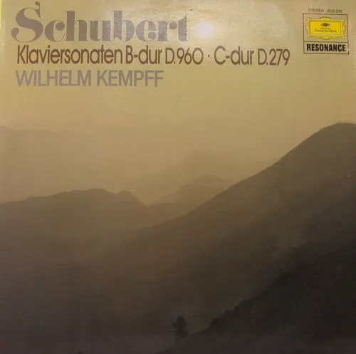 Klaviersonate B-dur D. 960, Klaviersonate C-dur D. 279