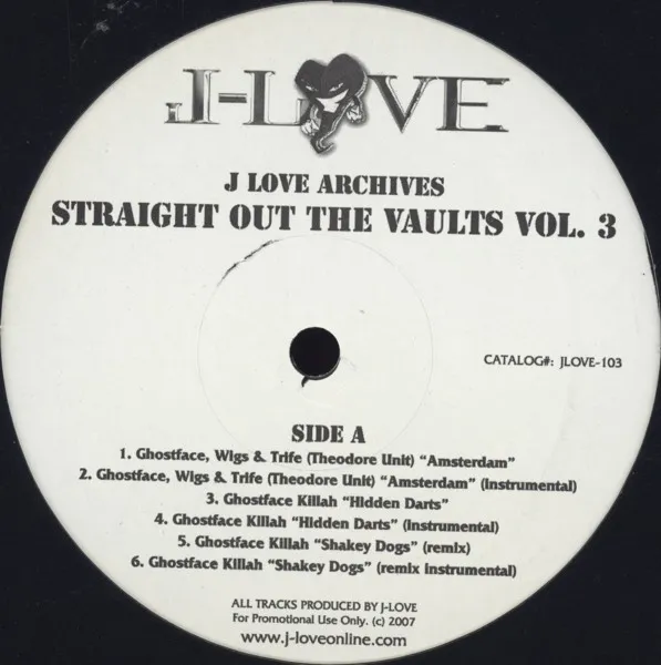 J-Love Archives: Straight Out The Vaults Vol. 3