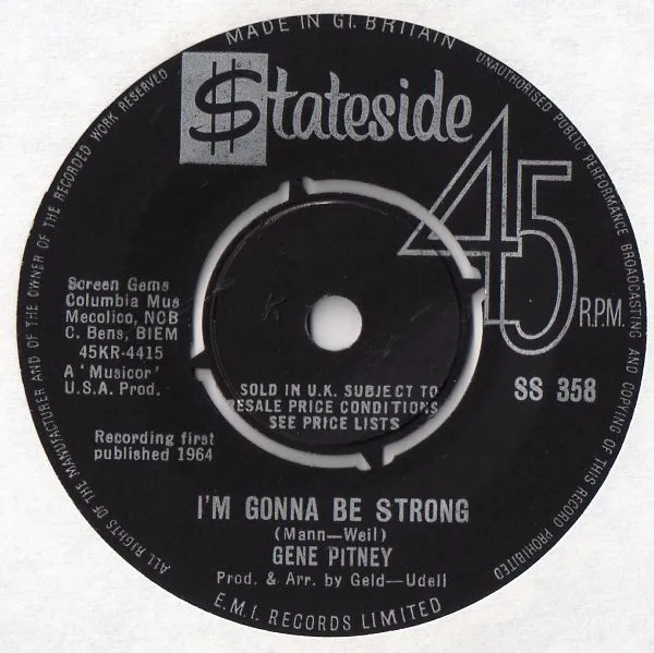 I'm Gonna Be Strong