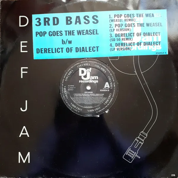Pop Goes The Weasel b/w Derelict Of Dialect