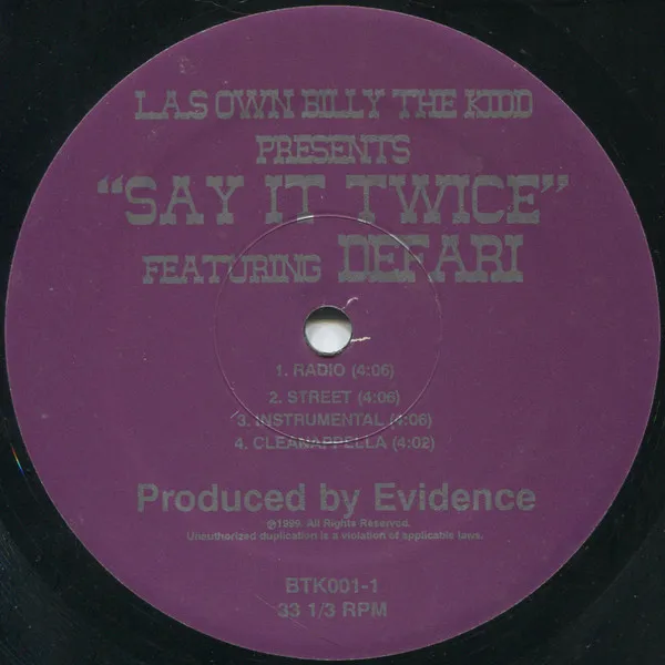 Say It Twice / Randomly I Aim