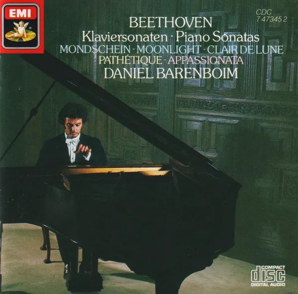 Klaviersonaten = Piano Sonatas (Mondschein = Moonlight, Clair De Lune / Pathétique / Appassionata)