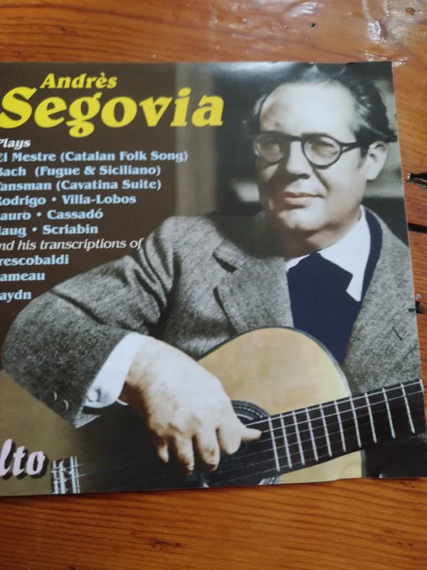 Andrés Segovia Plays...