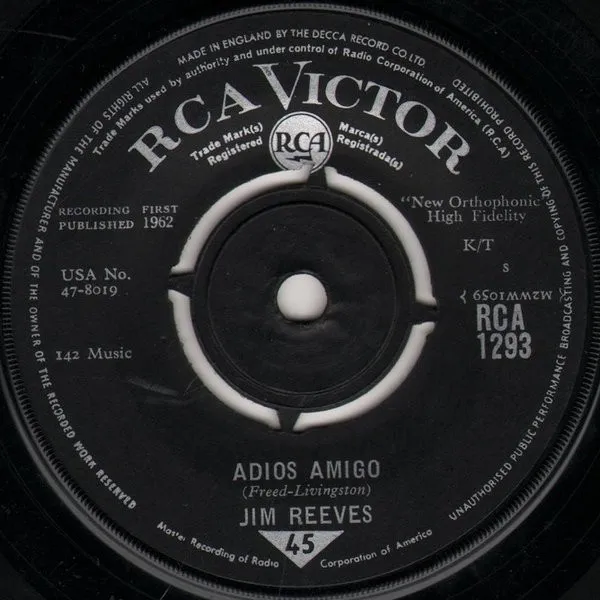 Adios Amigo / A Letter To My Heart