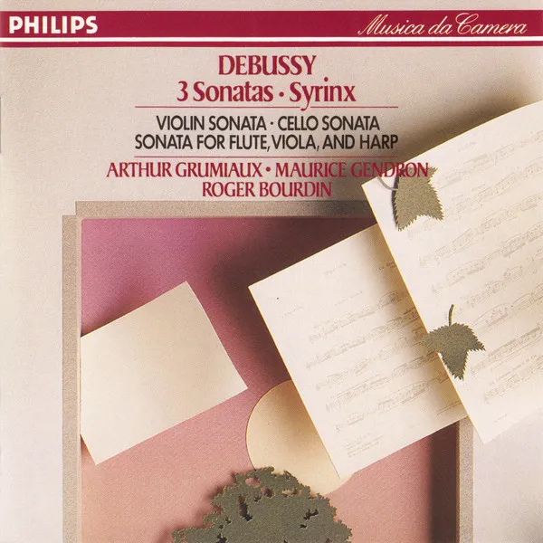 3 Sonatas, Syrinx- Violin Sonata - Cello Sonata - Sonata For Flute, Viola And Harp