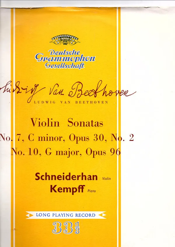Violin Sonatas  No 7, No 10