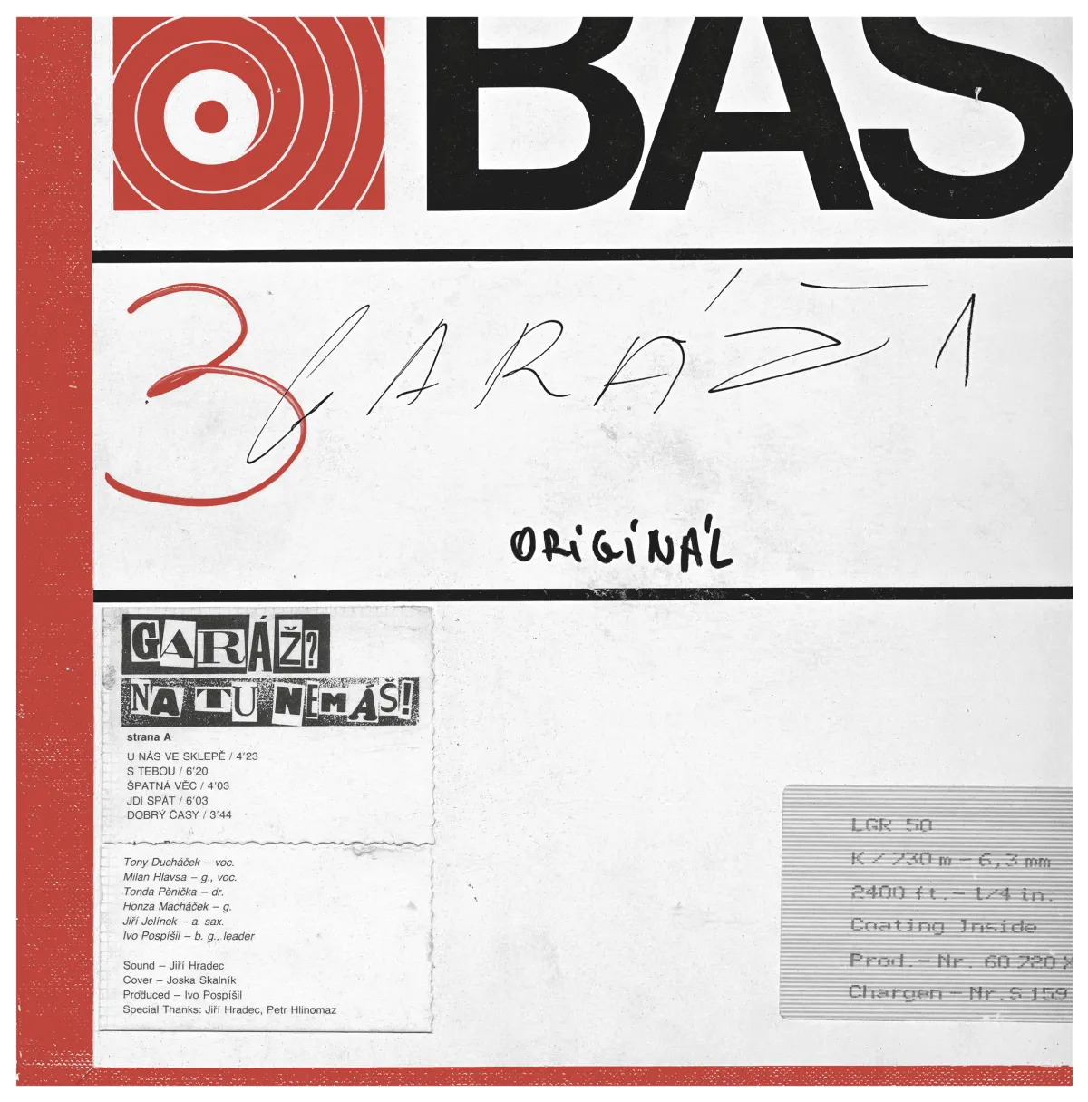 GARAZ? NA TU NEMAS! + PRILIS POZDE ZEMRIT MLADY (3LP + MP3 AUDIOBOOK)