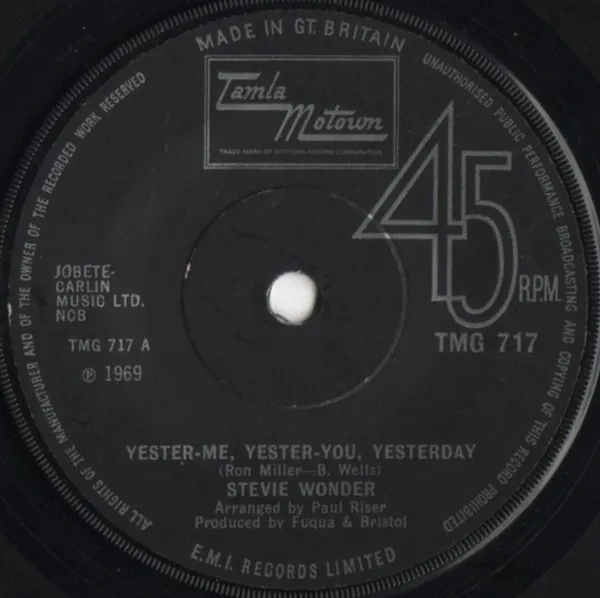 Yester-Me, Yester-You, Yesterday
