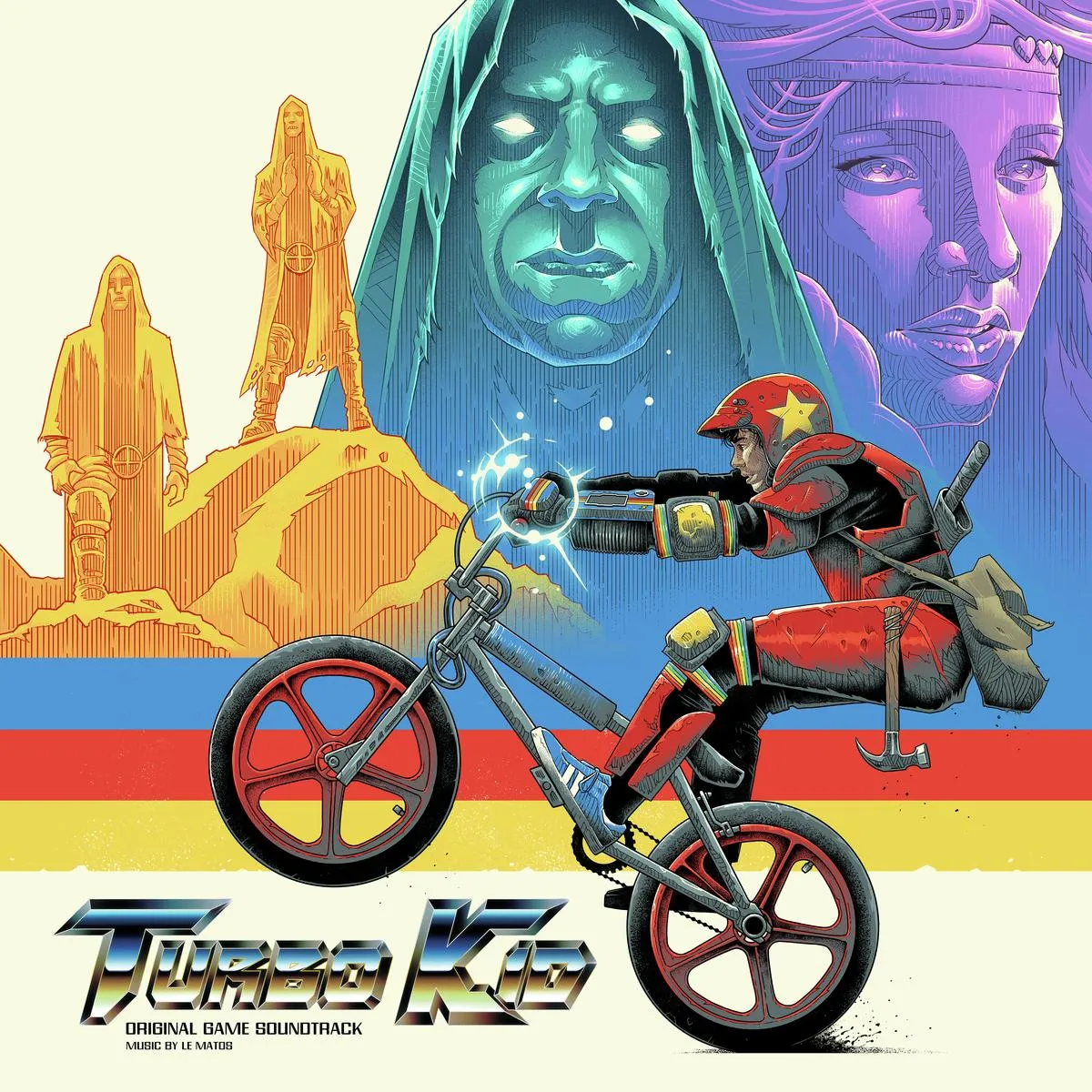 Turbo Kid (Original Game Soundtrack) (Red/Blue Vinyl)