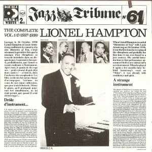 The Complete Lionel Hampton Vol. 1/2 (1937-1938)