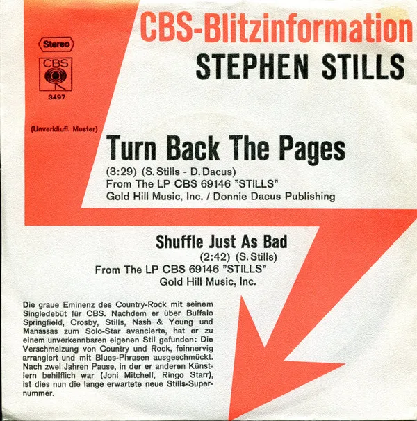 Turn Back The Pages
