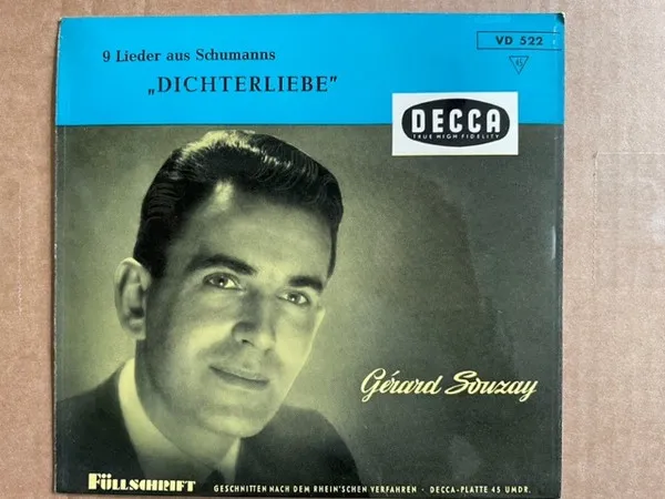 9 Lieder Aus Schumann's Dichterliebe Op. 48