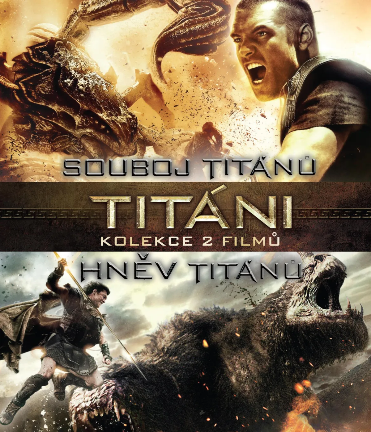 Souboj Titánů (2010)+Hněv Titánů kolekce 2BD