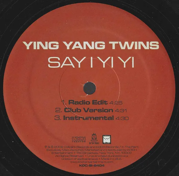 Say I Yi Yi / Alley