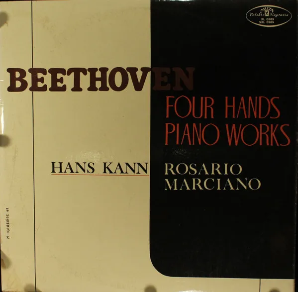 Four Hands Piano Work