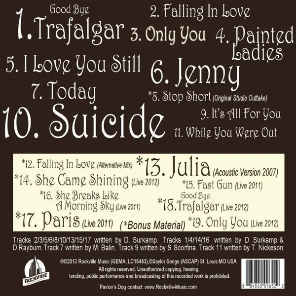 Has Anyone Here Seen Sigfried? (The Lost Third Pavlov's Dog Album)