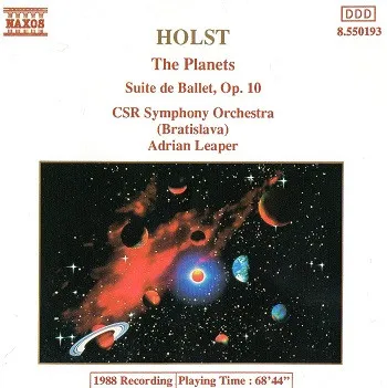 The Planets / Suite De Ballet, Op. 10