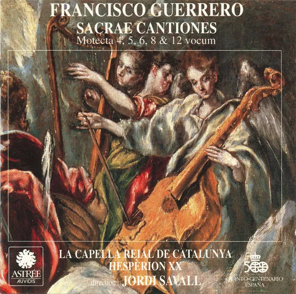 Sacrae Cantiones (Motecta 4, 5, 6, 8 & 12 Vocum. Sevilla 1555. Venezia 1570)