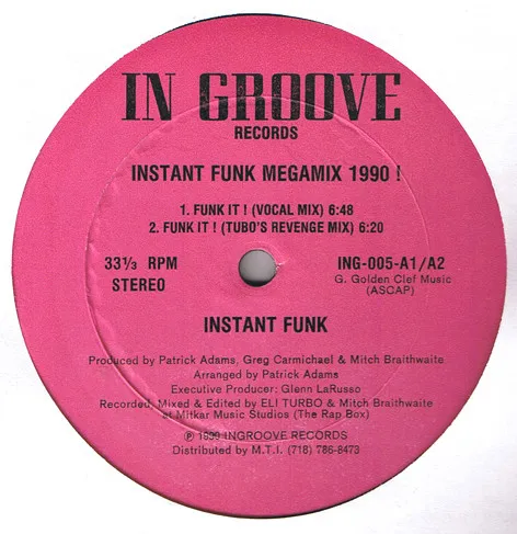Instant Funk Megamix 1990 !