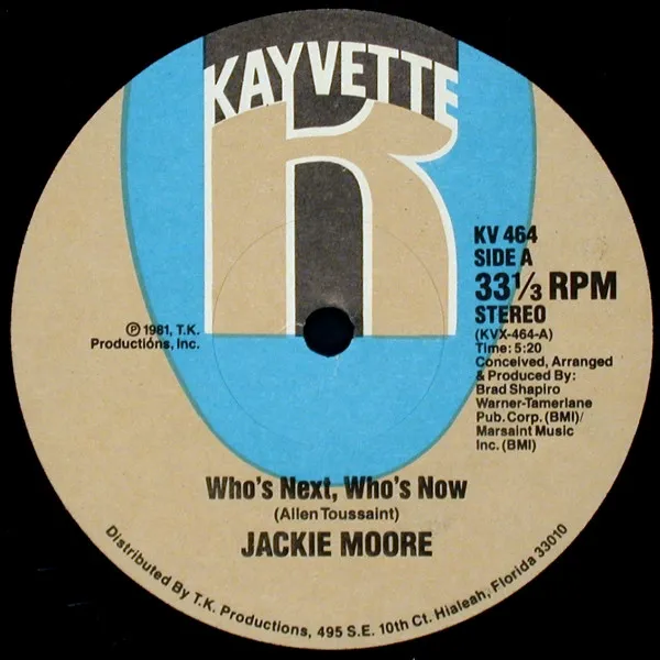 Who's Next, Who's Now / Singing Funky Music Turns Me On