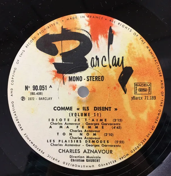 Volume 11 - Comme "Ils Disent"