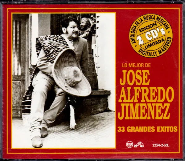 Lo Mejor De Jose Alfredo Jimenez - 33 Grandes Exitos