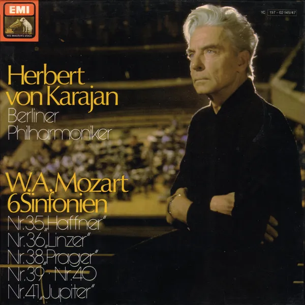 6 Sinfonien: Nr. 35 "Haffner", Nr. 36 "Linzer", Nr. 38 "Prager", Nr. 39, Nr. 40, Nr. 41 "Jupiter"