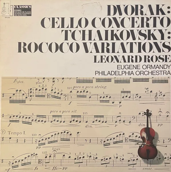 Cello Concerto / Rococo Variations