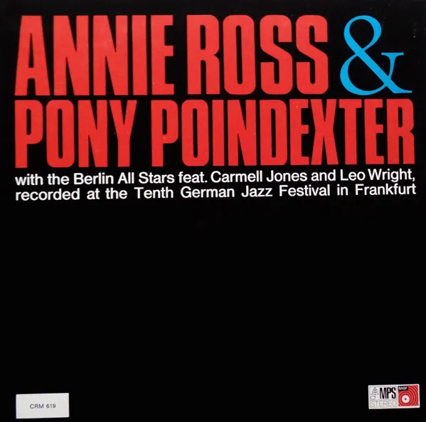 Recorded At The Tenth German Jazz Festival In Frankfurt