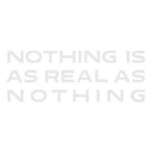 Nothing is As Real As Nothing