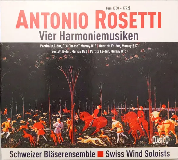 Vier Harmoniemusiken