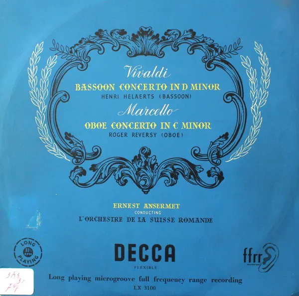 Bassoon Concerto In D Minor / Oboe Concerto In C Minor