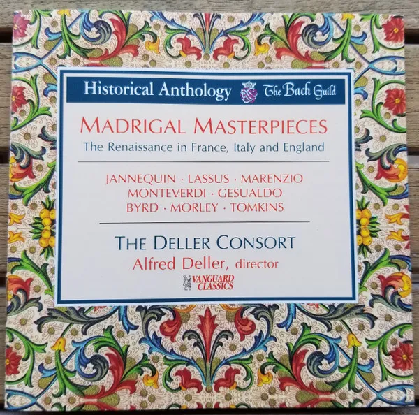 Madrigal Masterpieces