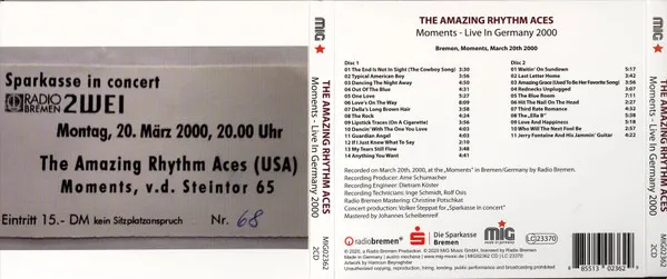 Moments - Live In Germany 2000
