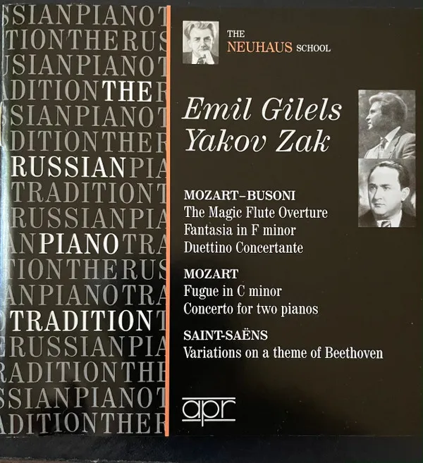 The Magic Flute Overture , Fantasia, Duettino, Fugue, Concerto For Two Pianos / Variations On A Theme By Beethoven