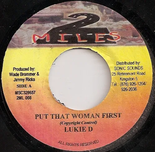 Put That Woman First