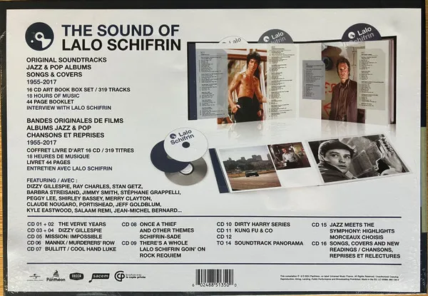 The Sound Of Lalo Schifrin: Original Soundtracks, Jazz And Pop Albums, Songs And Covers, 1955-2017