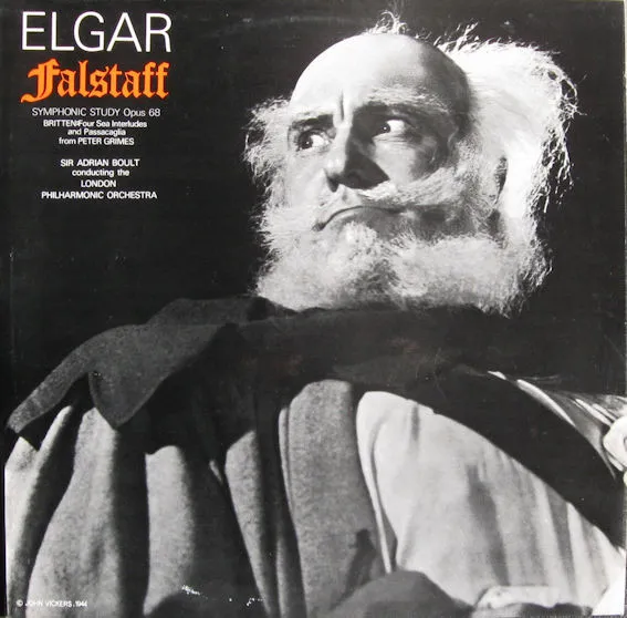 Falstaff (Symphonic Study, Opus 68) / Four Sea Interludes And Passacaglia From Peter Grimes