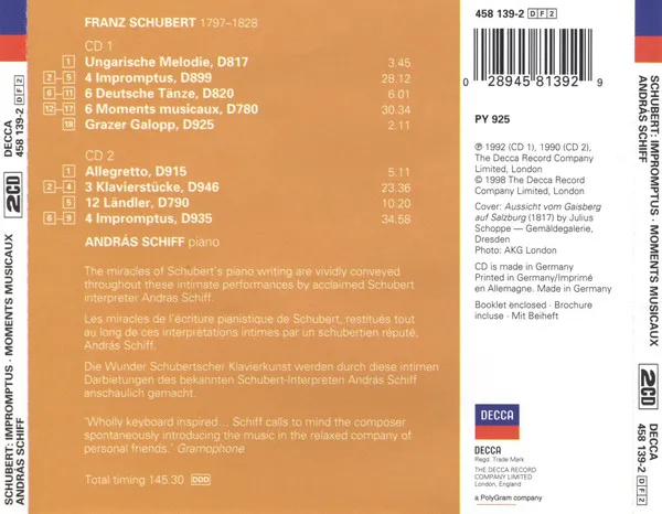The Impromptus • Moments Musicaux