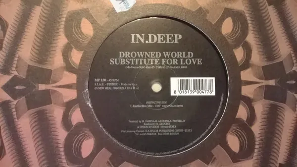 Drowned World/Substitute For Love